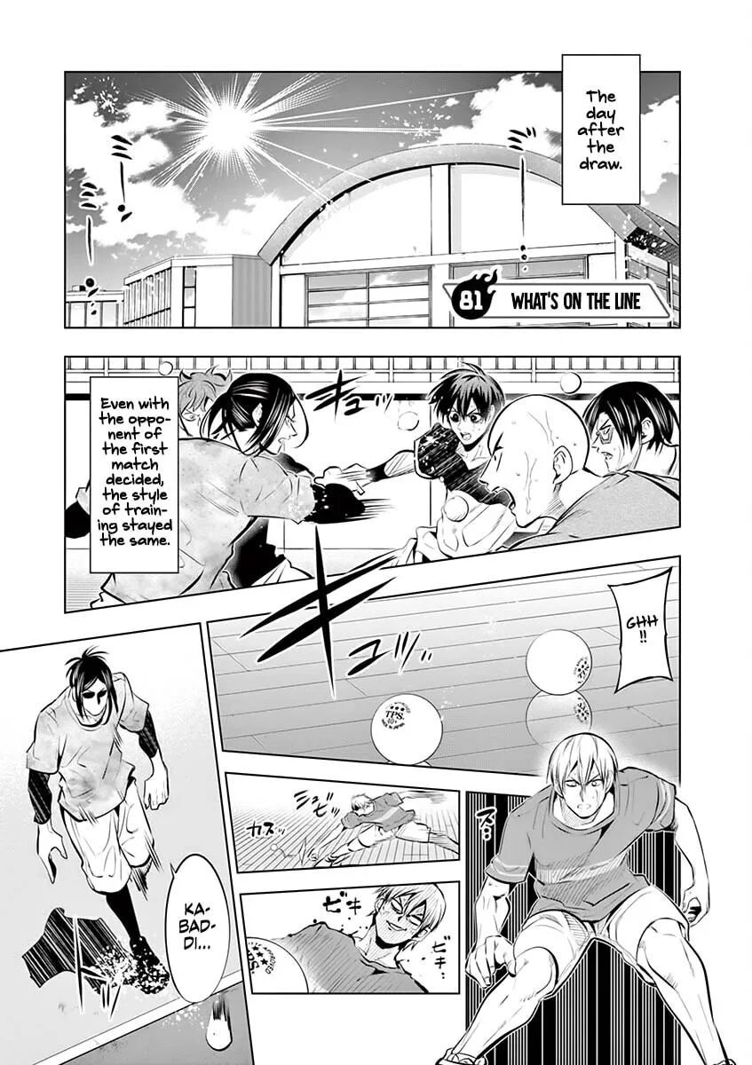 Shakunetsu Kabaddi Chapter 81 page 1