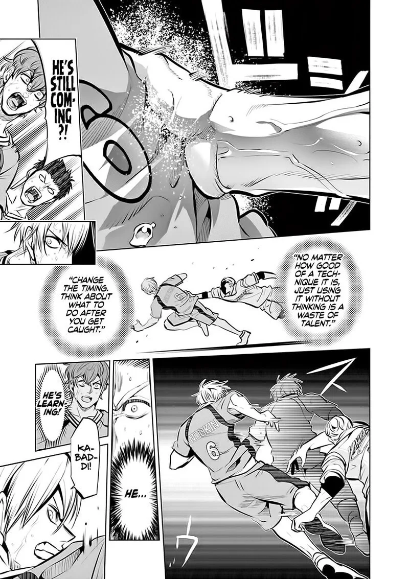 Shakunetsu Kabaddi Chapter 86 page 16