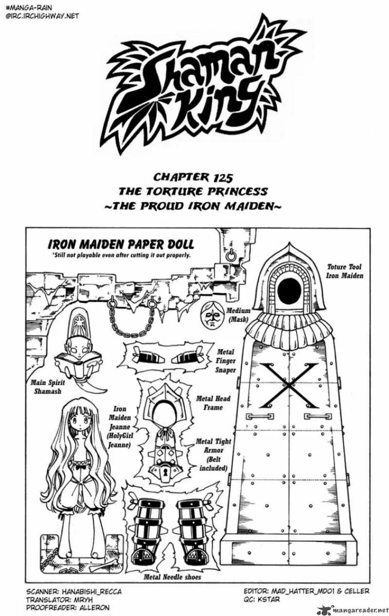 Shaman King Chapter 125 page 4