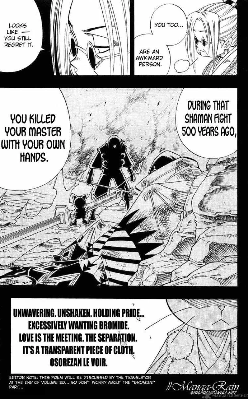 Shaman King Chapter 168 page 19