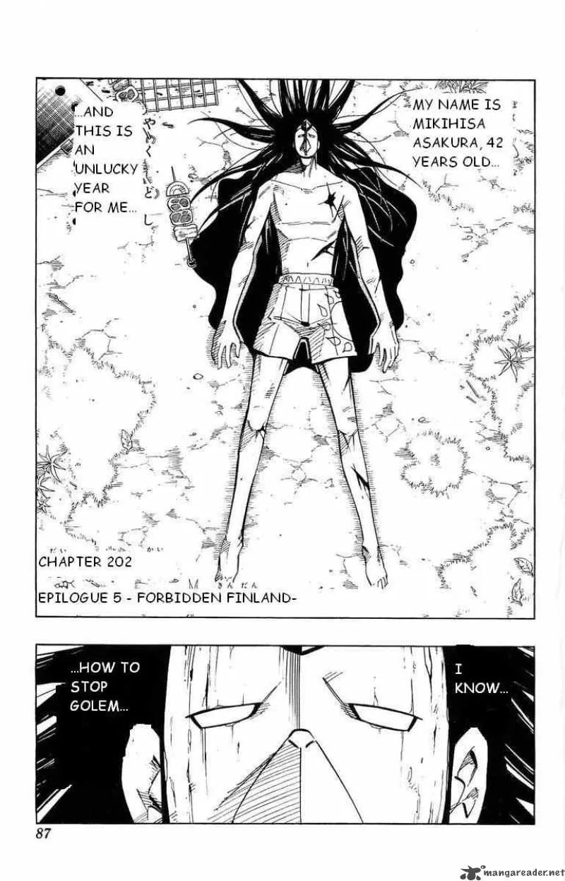 Shaman King Chapter 202 page 1