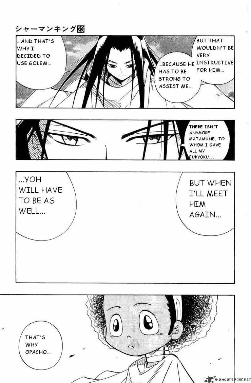 Shaman King Chapter 202 page 15