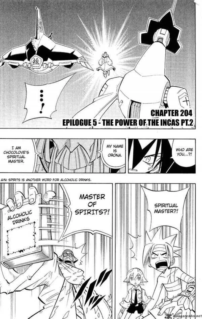 Shaman King Chapter 204 page 3