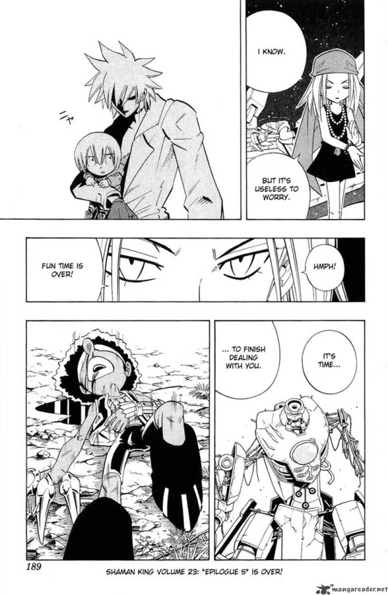 Shaman King Chapter 206 page 21