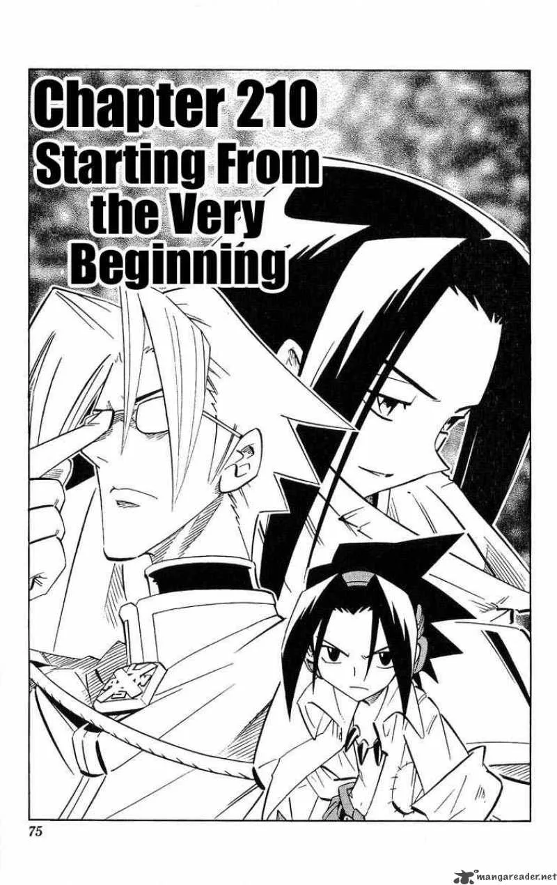 Shaman King Chapter 210 page 3