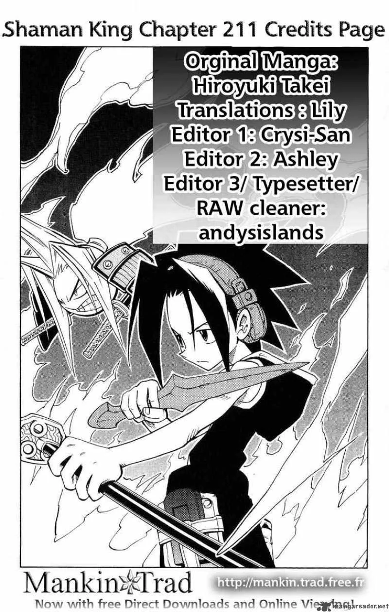 Shaman King Chapter 211 page 18