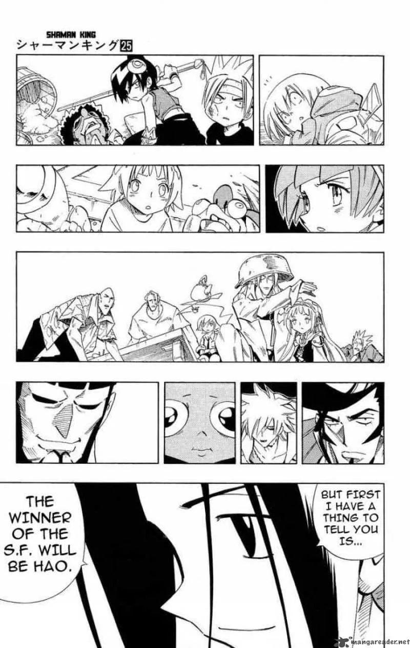Shaman King Chapter 219 page 11
