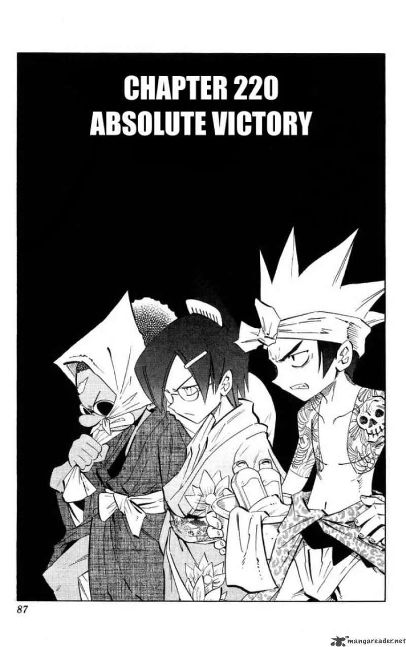 Shaman King Chapter 220 page 3