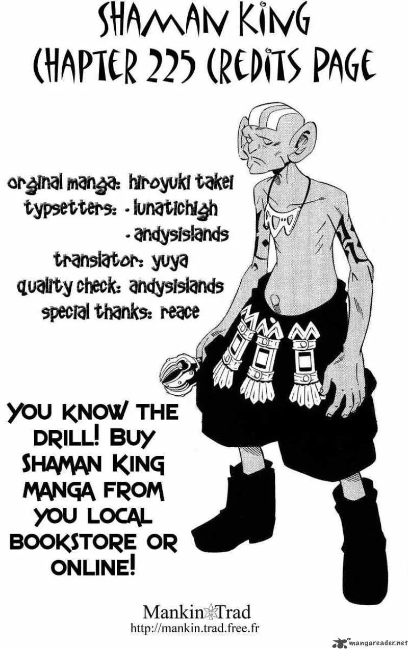 Shaman King Chapter 225 page 20