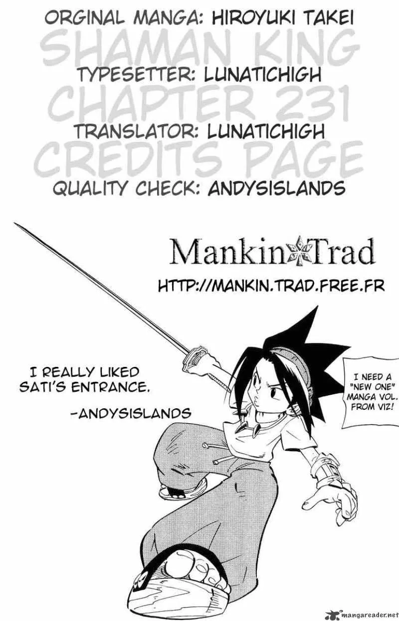Shaman King Chapter 231 page 18