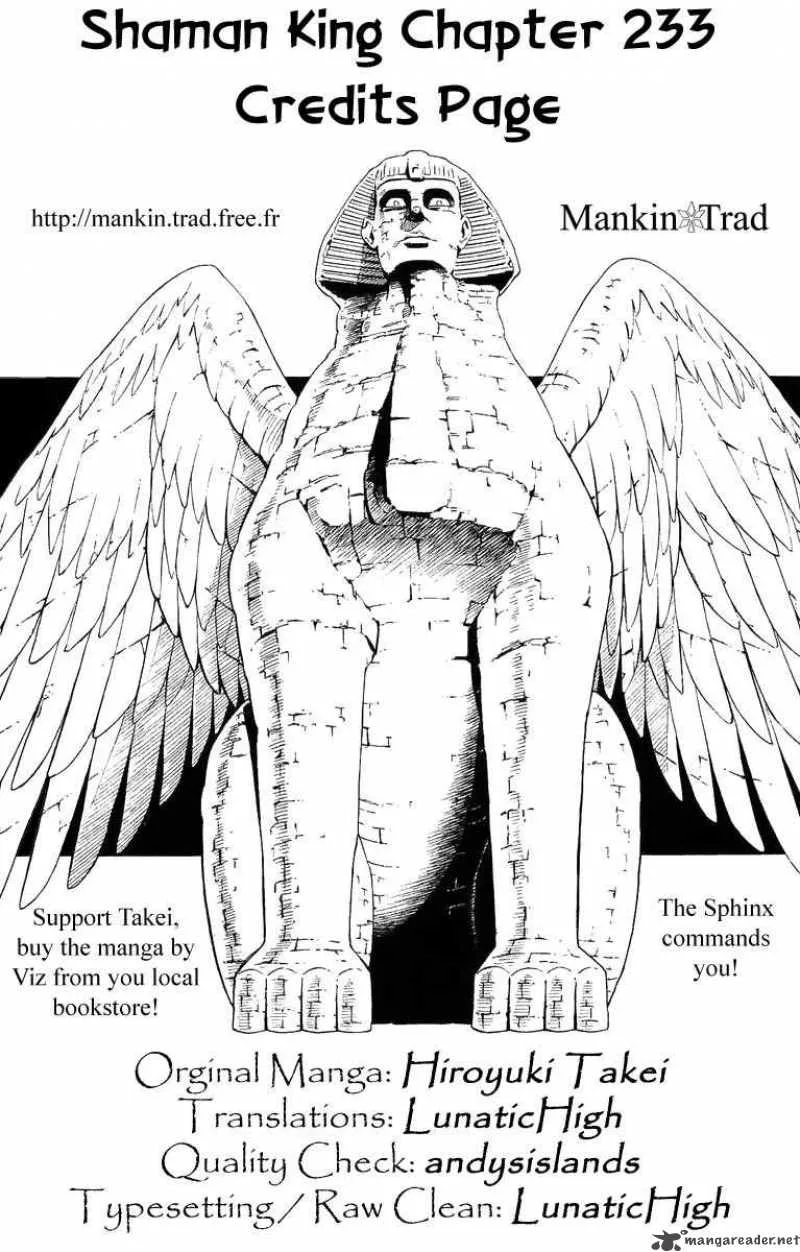 Shaman King Chapter 233 page 19