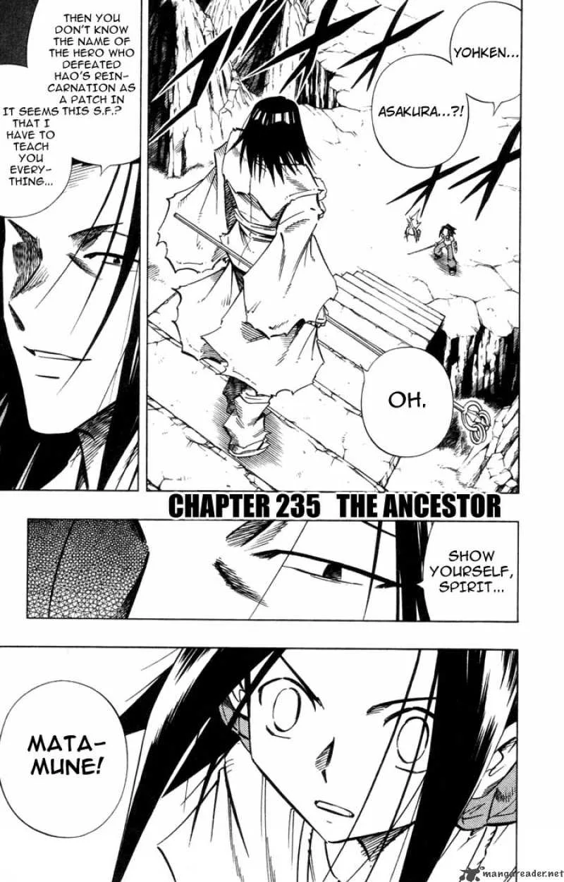Shaman King Chapter 235 page 1