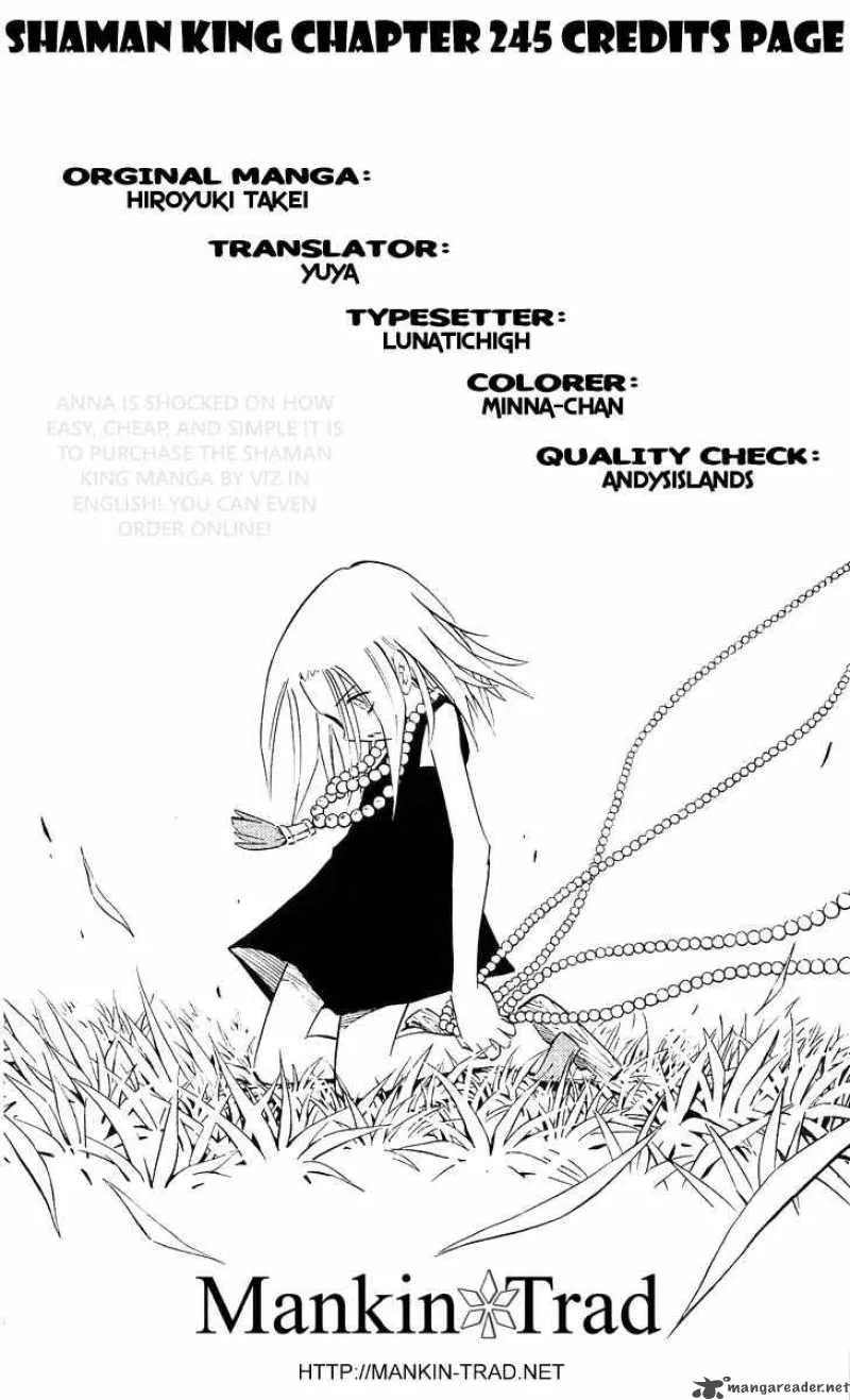 Shaman King Chapter 245 page 21