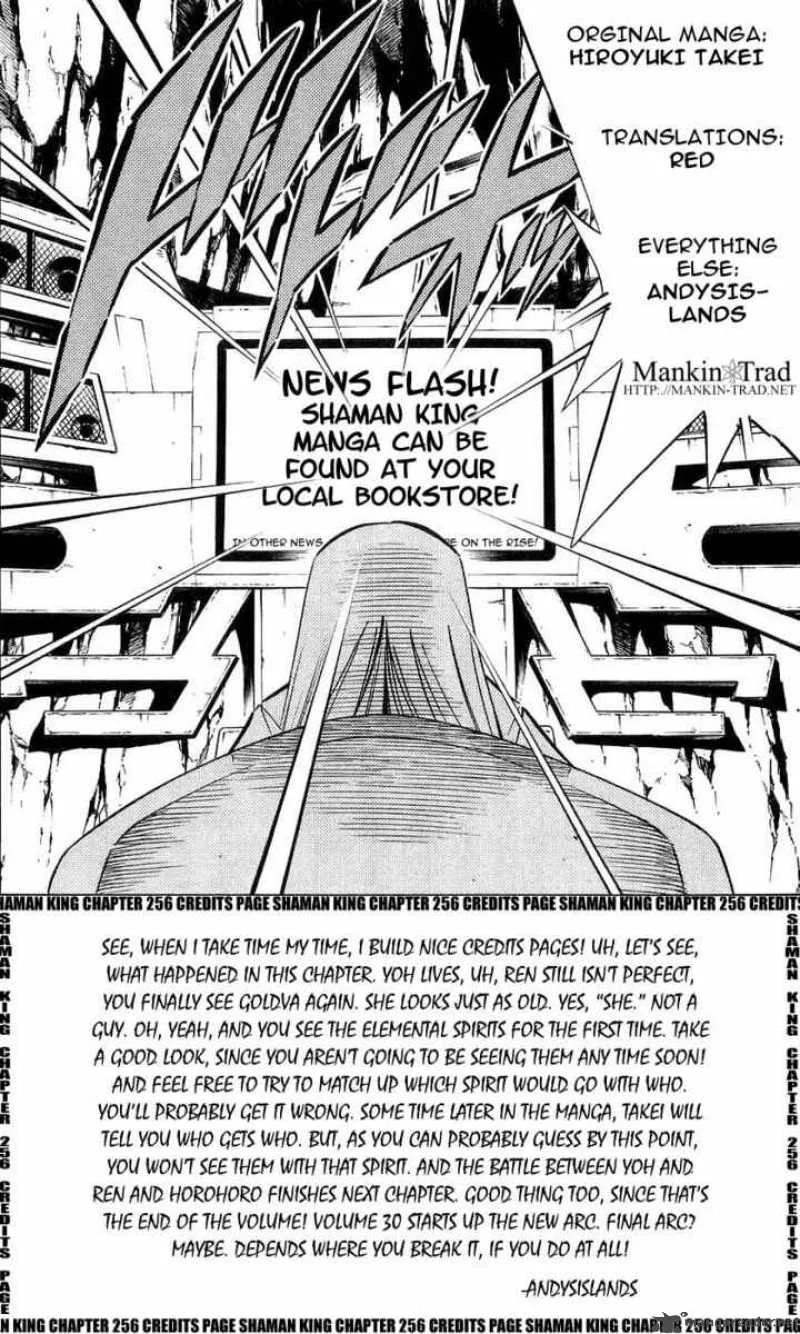 Shaman King Chapter 256 page 20