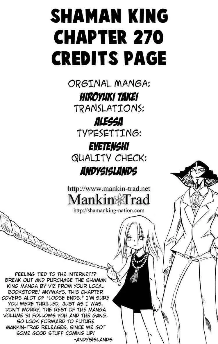 Shaman King Chapter 270 page 18