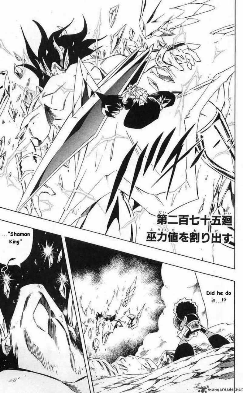 Shaman King Chapter 275 page 1