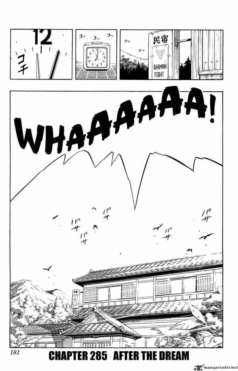 Shaman King Chapter 285 page 1