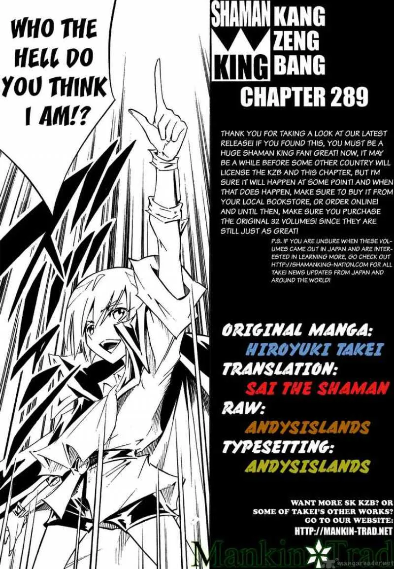Shaman King Chapter 289 page 16