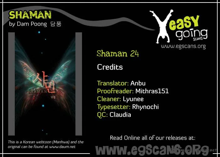 Shaman Chapter 24 page 1