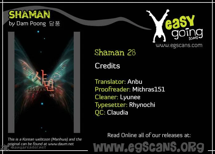 Shaman Chapter 28 page 1