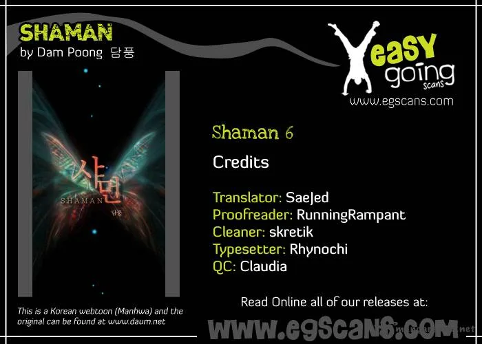 Shaman Chapter 6 page 1