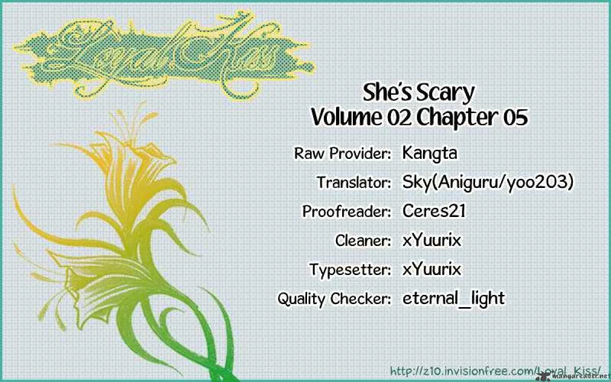 She's Scary Chapter 5 page 1