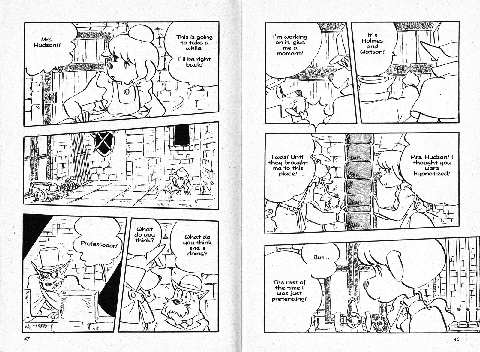 Sherlock Hound: The Beauty and The Blade Chapter 0 page 25