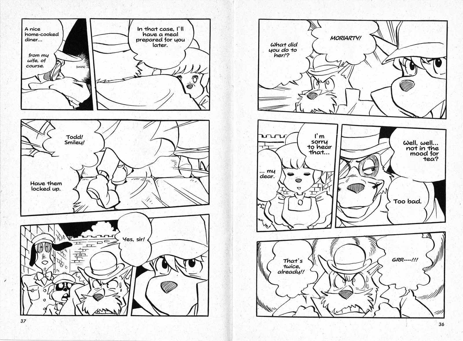 Sherlock Hound: The Beauty and The Blade Chapter 0 page 20
