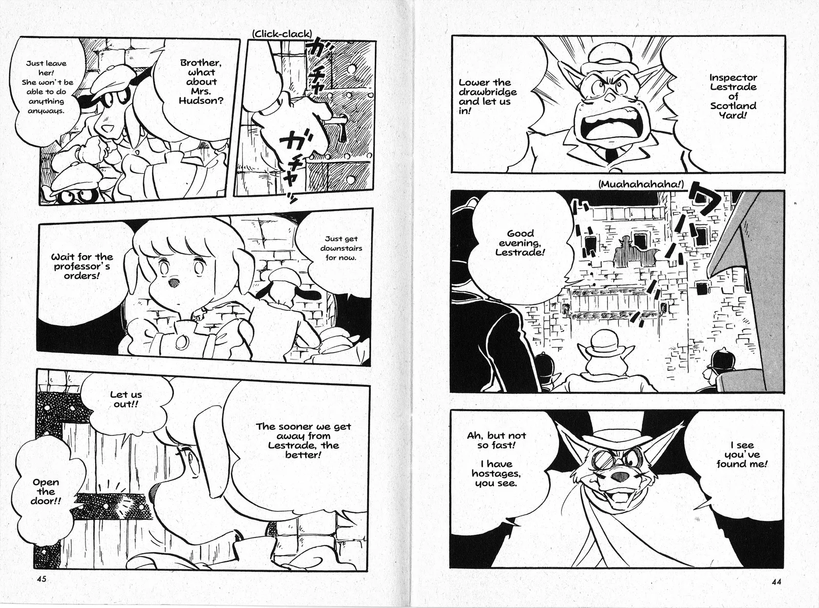 Sherlock Hound: The Beauty and The Blade Chapter 0 page 24