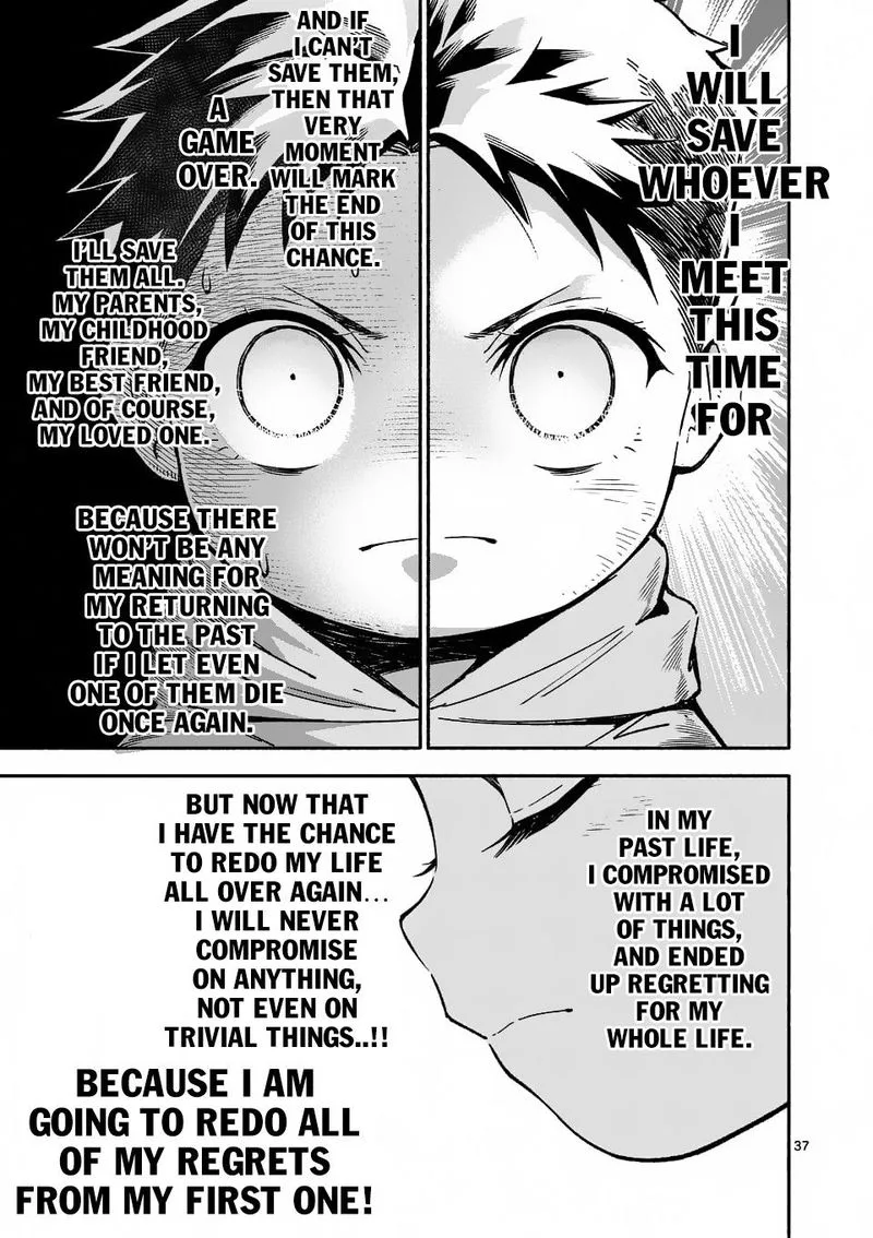Shi ni Modori, Subete wo Sukuu Tame ni Saikyou e to Itaru Chapter 1 page 35