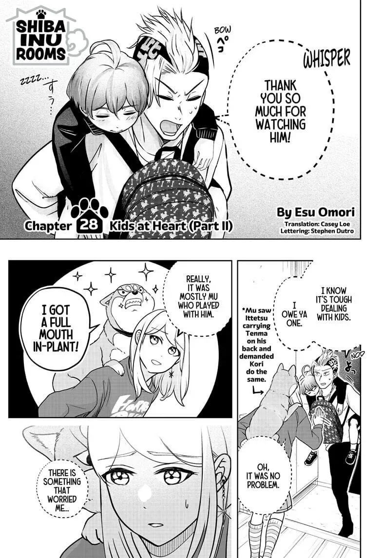 Shiba-Tsuki Bukken Chapter 28 page 1