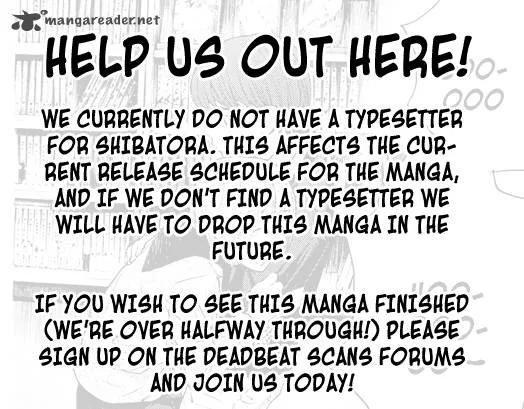 Shibatora Chapter 68 page 1