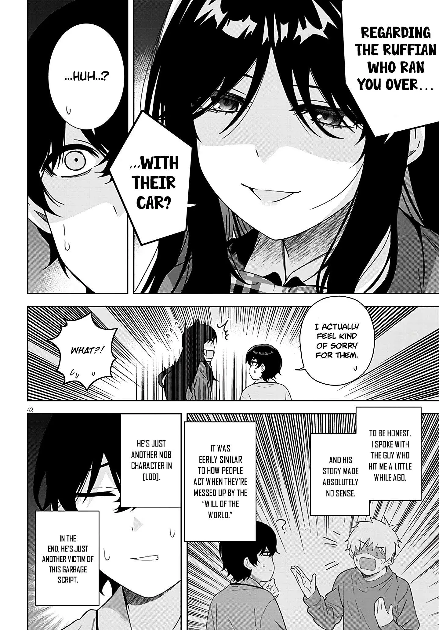 Shibou End o Kaihi Shita Gyarugee no Hiroin-tachi ga Ore no [Nikki-chou] o Yonde Himitsu o Shitta Rashii Chapter 1 page 42