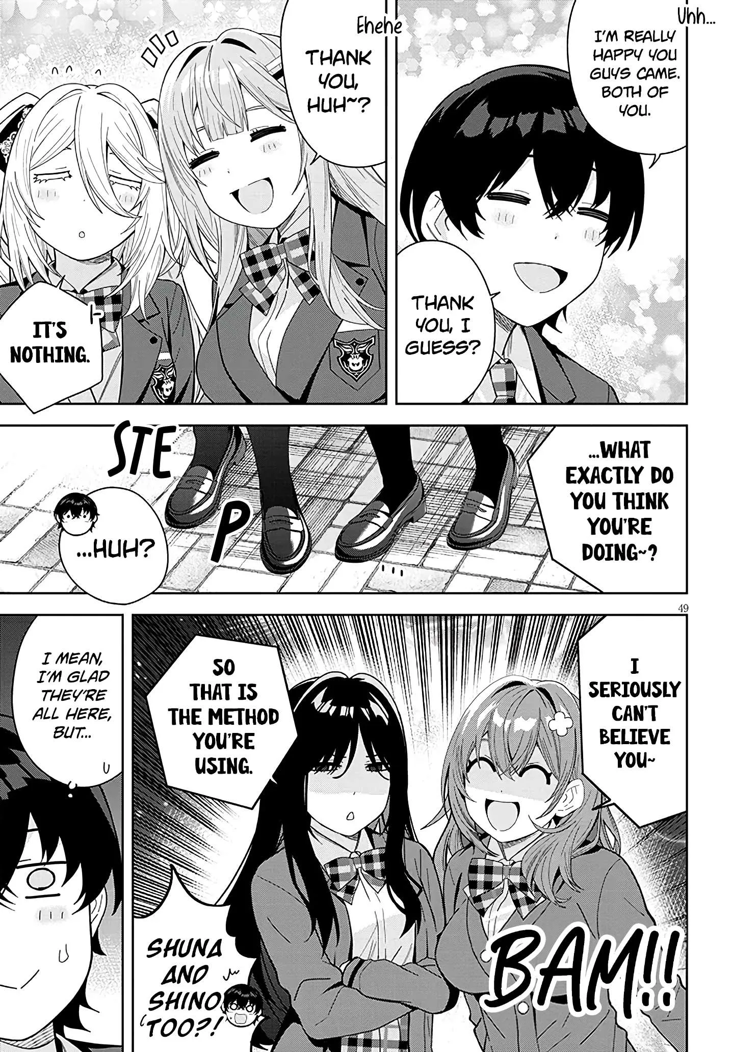 Shibou End o Kaihi Shita Gyarugee no Hiroin-tachi ga Ore no [Nikki-chou] o Yonde Himitsu o Shitta Rashii Chapter 1 page 49