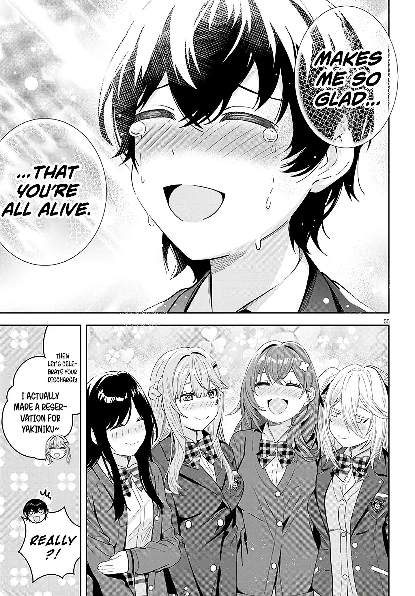 Shibou End o Kaihi Shita Gyarugee no Hiroin-tachi ga Ore no [Nikki-chou] o Yonde Himitsu o Shitta Rashii Chapter 1 page 55
