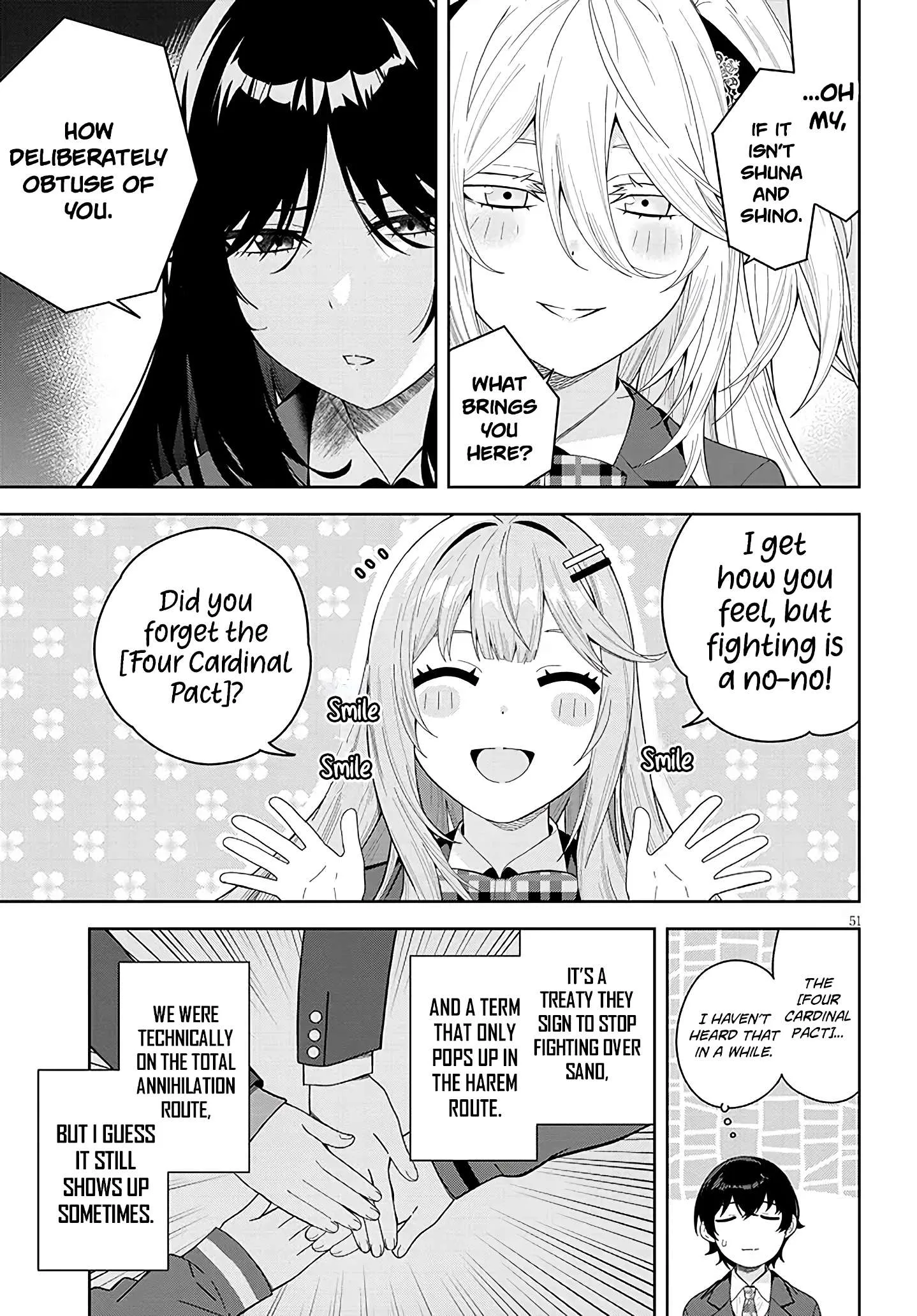 Shibou End o Kaihi Shita Gyarugee no Hiroin-tachi ga Ore no [Nikki-chou] o Yonde Himitsu o Shitta Rashii Chapter 1 page 51