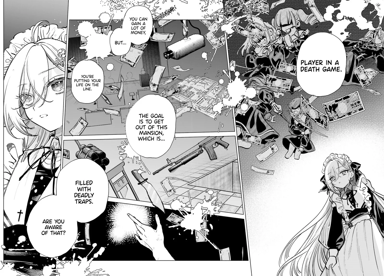 Shibou Yuugi de Meshi wo Kuu. Chapter 1 page 8