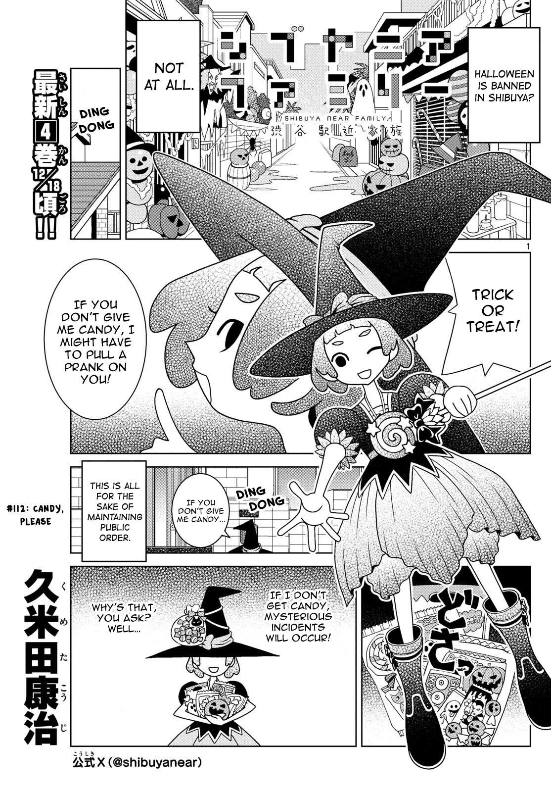 Shibuya Near Family Chapter 112 page 1