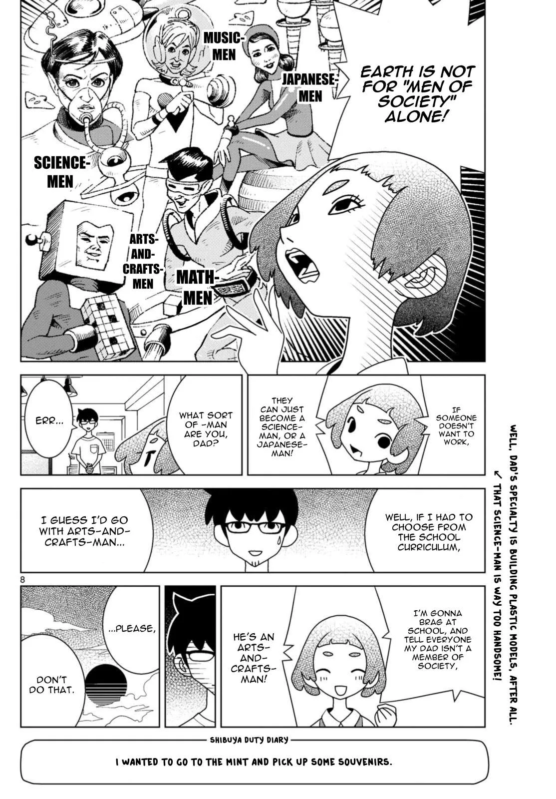 Shibuya Near Family Chapter 72 page 8