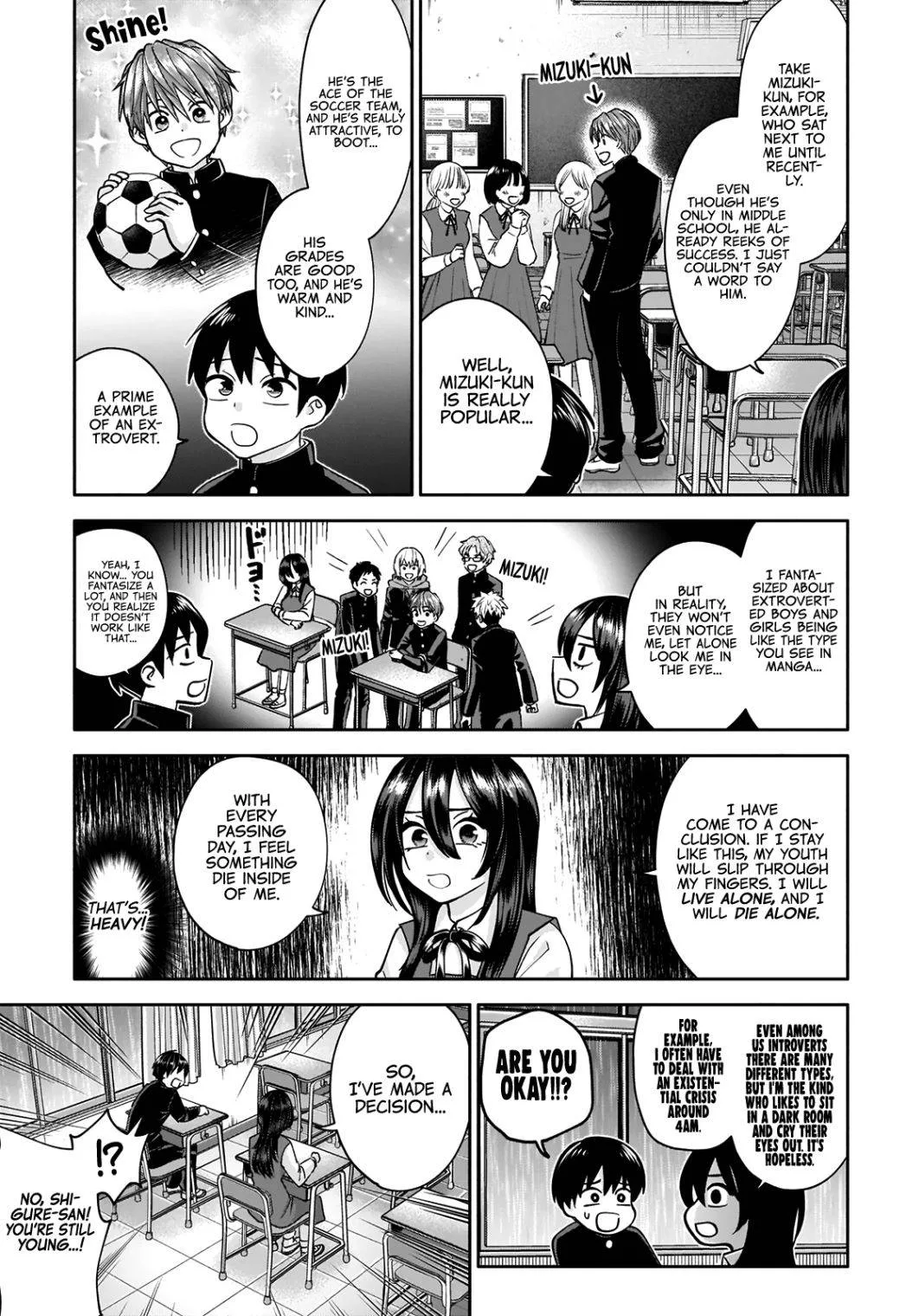 Shigure-san Wants To Shine! Chapter 1 page 10