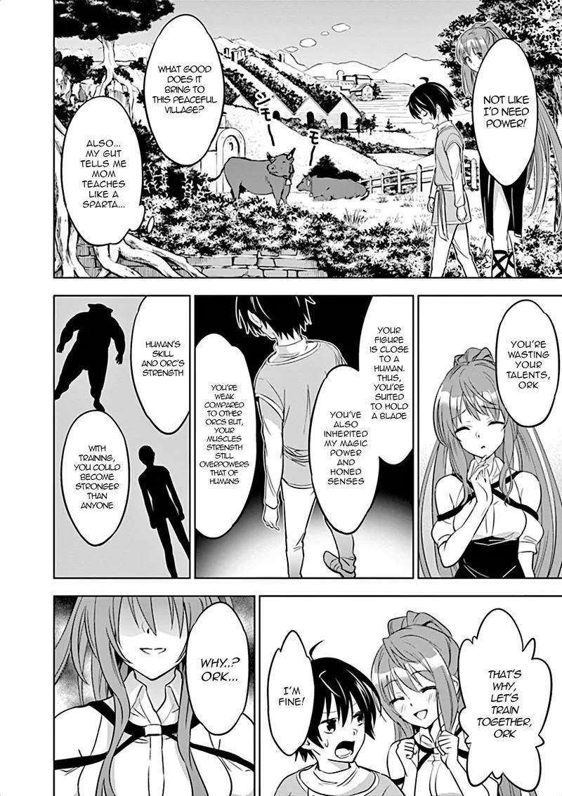 Shijou Saikyou Orc-san no Tanoshii Tanetsuke Harem Zukuri Chapter 1 page 10