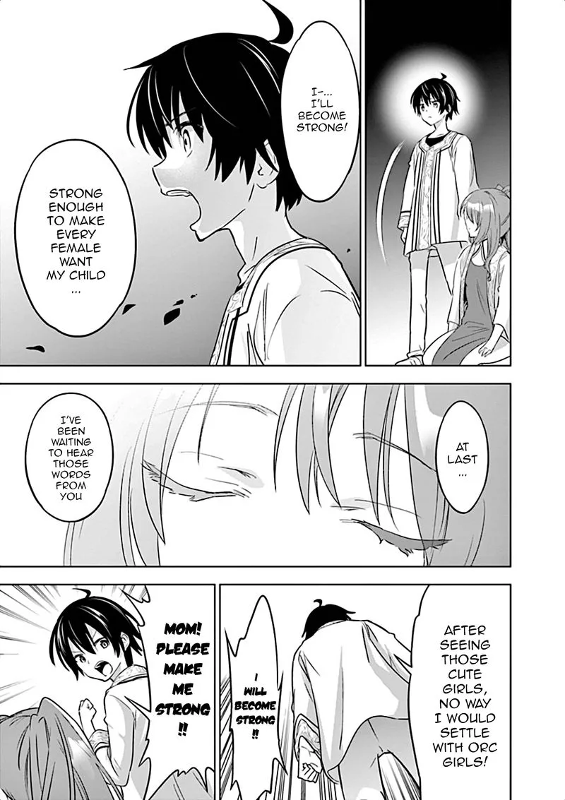 Shijou Saikyou Orc-san no Tanoshii Tanetsuke Harem Zukuri Chapter 1 page 32