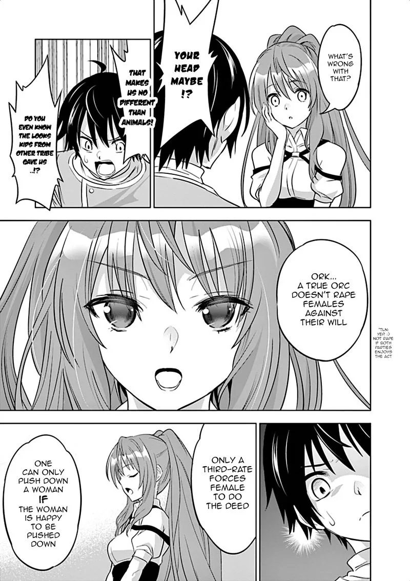 Shijou Saikyou Orc-san no Tanoshii Tanetsuke Harem Zukuri Chapter 1 page 21
