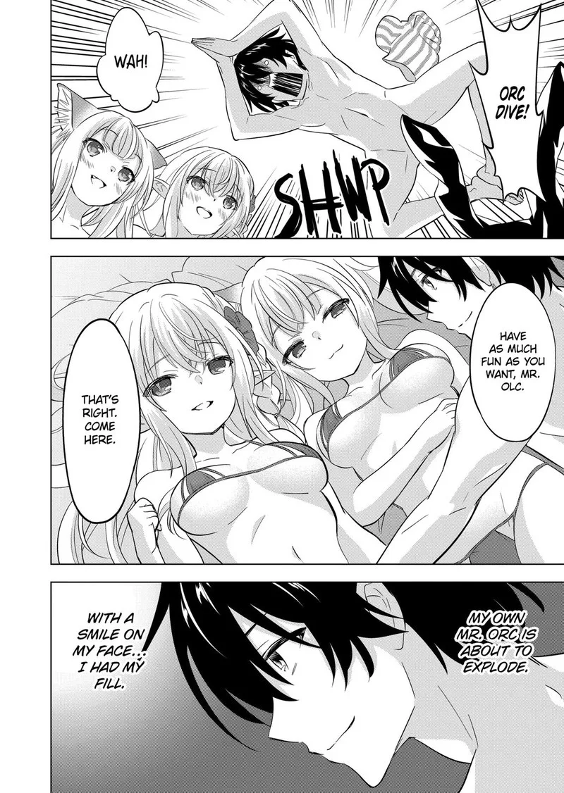 Shijou Saikyou Orc-san no Tanoshii Tanetsuke Harem Zukuri Chapter 104 page 12