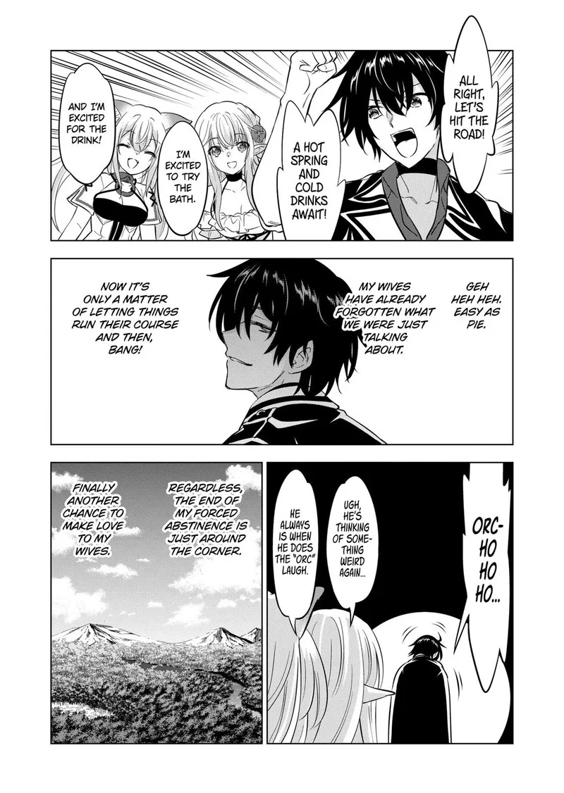 Shijou Saikyou Orc-san no Tanoshii Tanetsuke Harem Zukuri Chapter 106 page 13