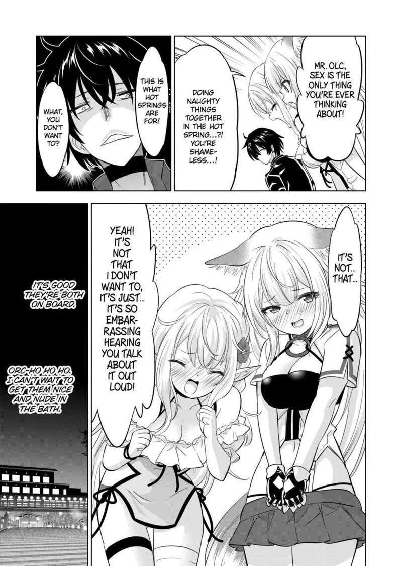 Shijou Saikyou Orc-san no Tanoshii Tanetsuke Harem Zukuri Chapter 110 page 23