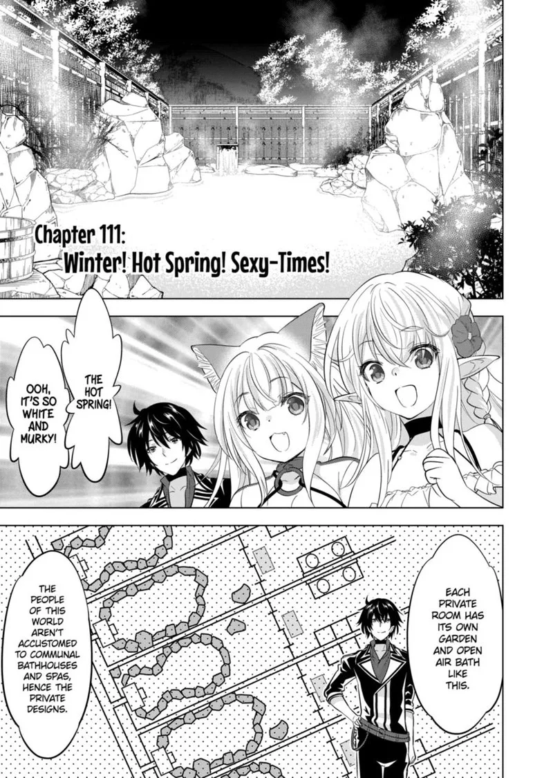 Shijou Saikyou Orc-san no Tanoshii Tanetsuke Harem Zukuri Chapter 111 page 1