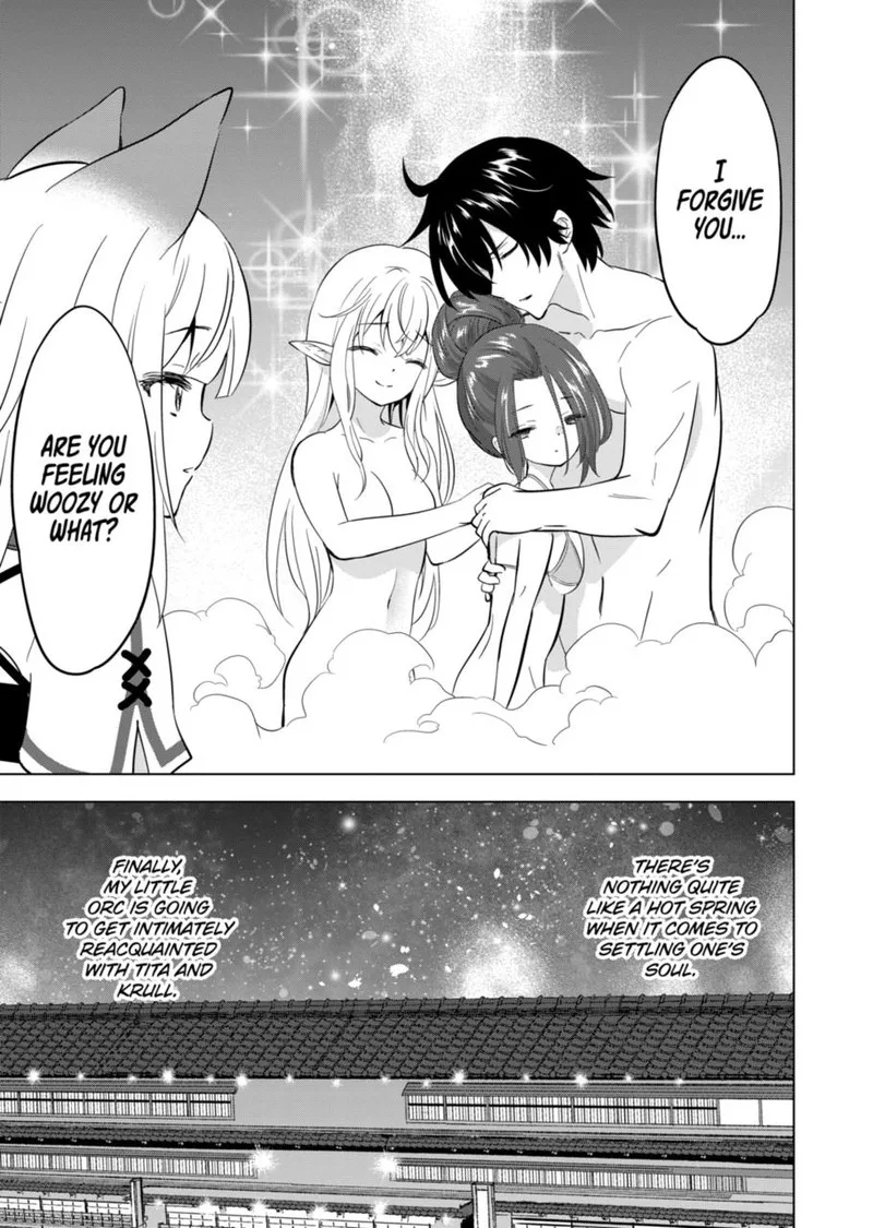 Shijou Saikyou Orc-san no Tanoshii Tanetsuke Harem Zukuri Chapter 111 page 18
