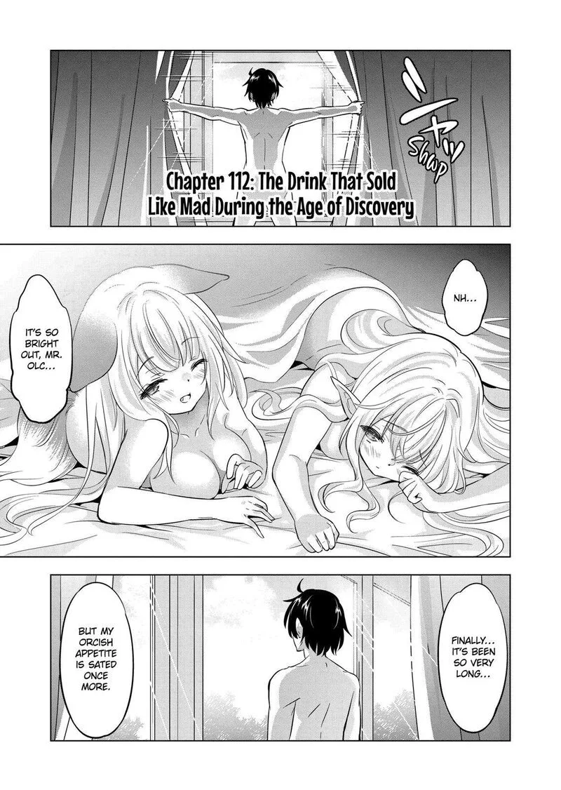 Shijou Saikyou Orc-san no Tanoshii Tanetsuke Harem Zukuri Chapter 112 page 1