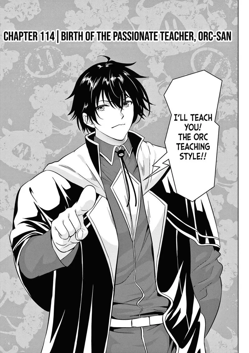 Shijou Saikyou Orc-san no Tanoshii Tanetsuke Harem Zukuri Chapter 114 page 2
